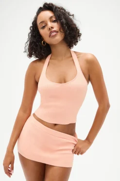 Marialla Cloud Knit Halter Top