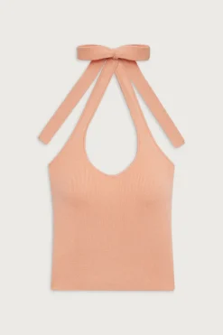 Marialla Cloud Knit Halter Top