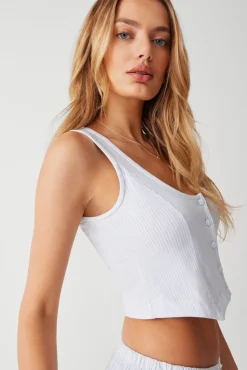 Nantucket Striped Cotton Vest