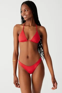 Nick String Triangle Bikini Top