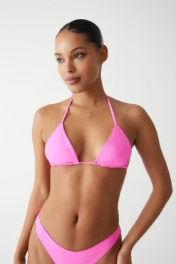 Nick String Triangle Bikini Top