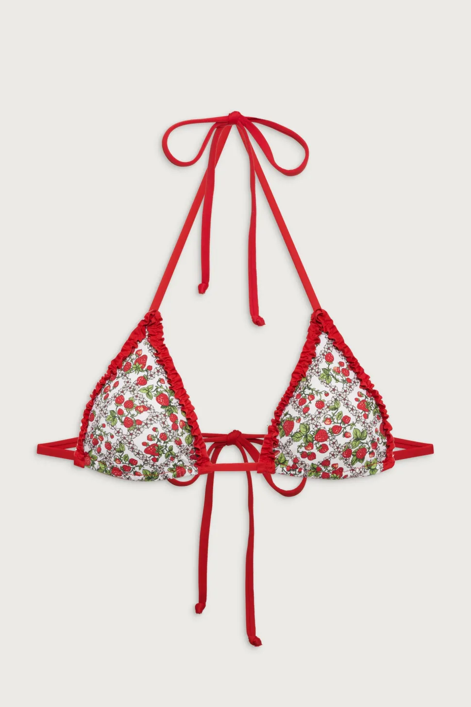 Nick Triangle Halter Bikini Top