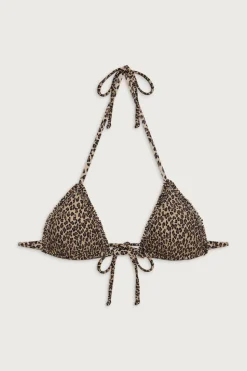 Nick Triangle Halter Bikini Top