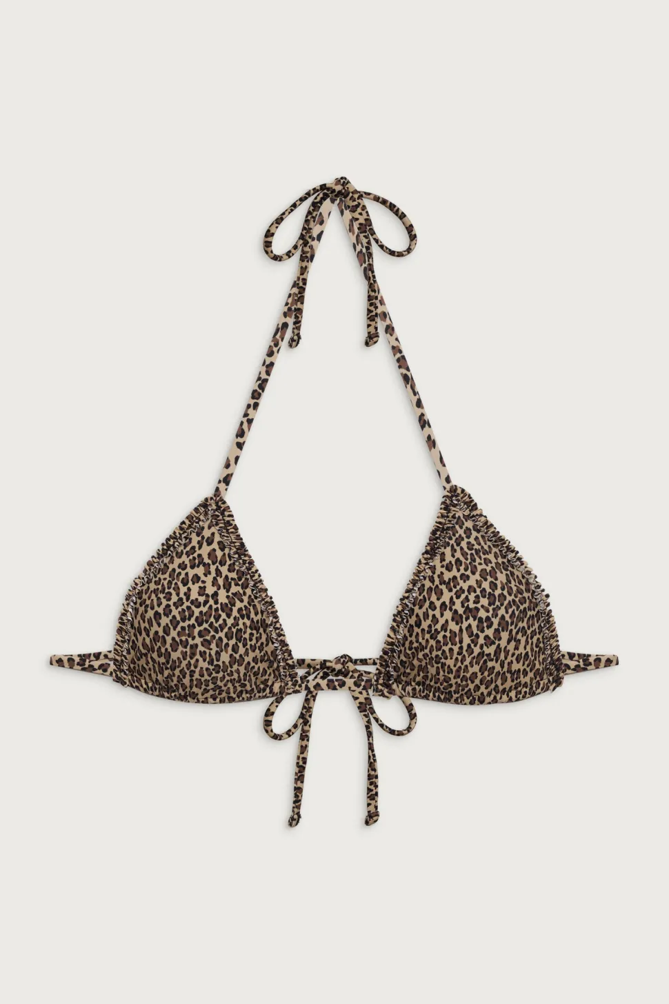 Nick Triangle Halter Bikini Top
