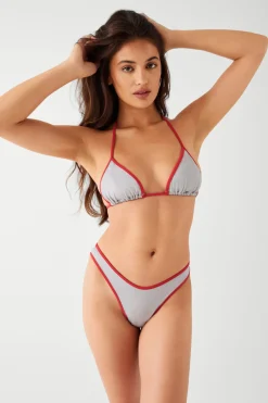 Nick Triangle Halter Bikini Top