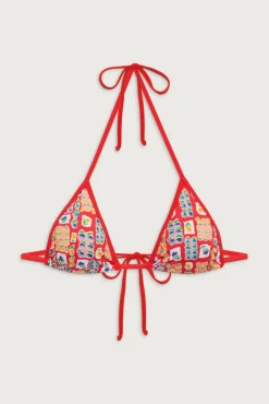 Nick Triangle Halter Bikini Top
