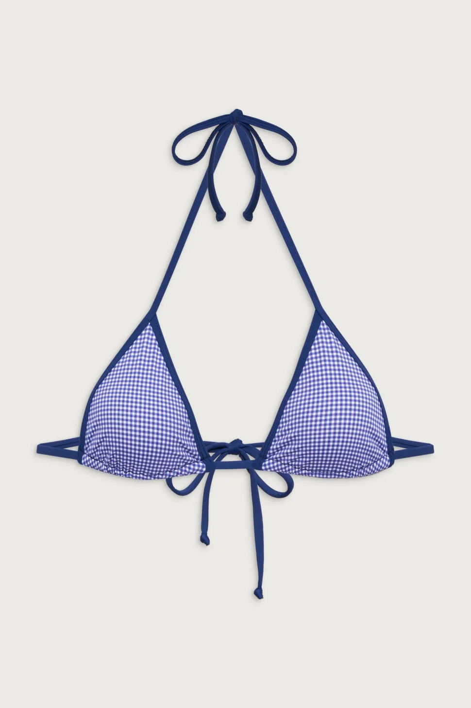 Nick Triangle Halter Bikini Top