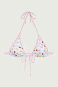 Paradise Floral Micro Bikini Top