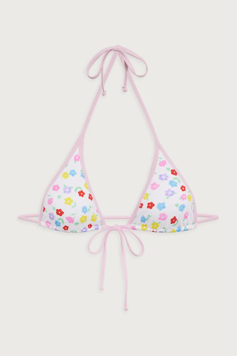 Paradise Floral Micro Bikini Top