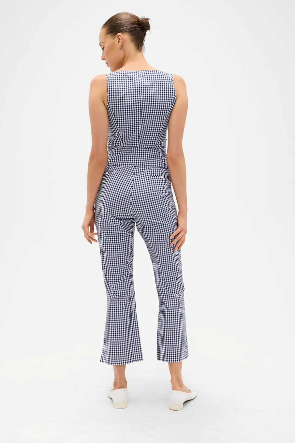 Parlour Gingham Capri Pant