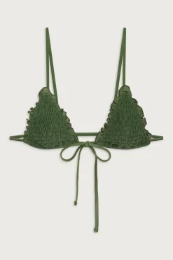 Penny Shine Triangle Bikini Top