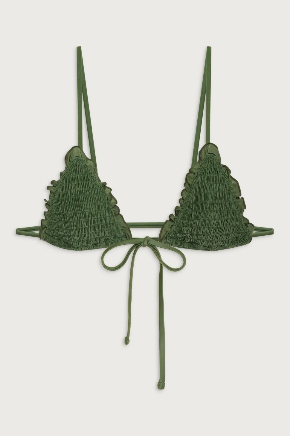 Penny Shine Triangle Bikini Top