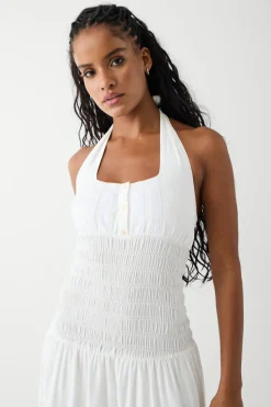River Halter Maxi Dress
