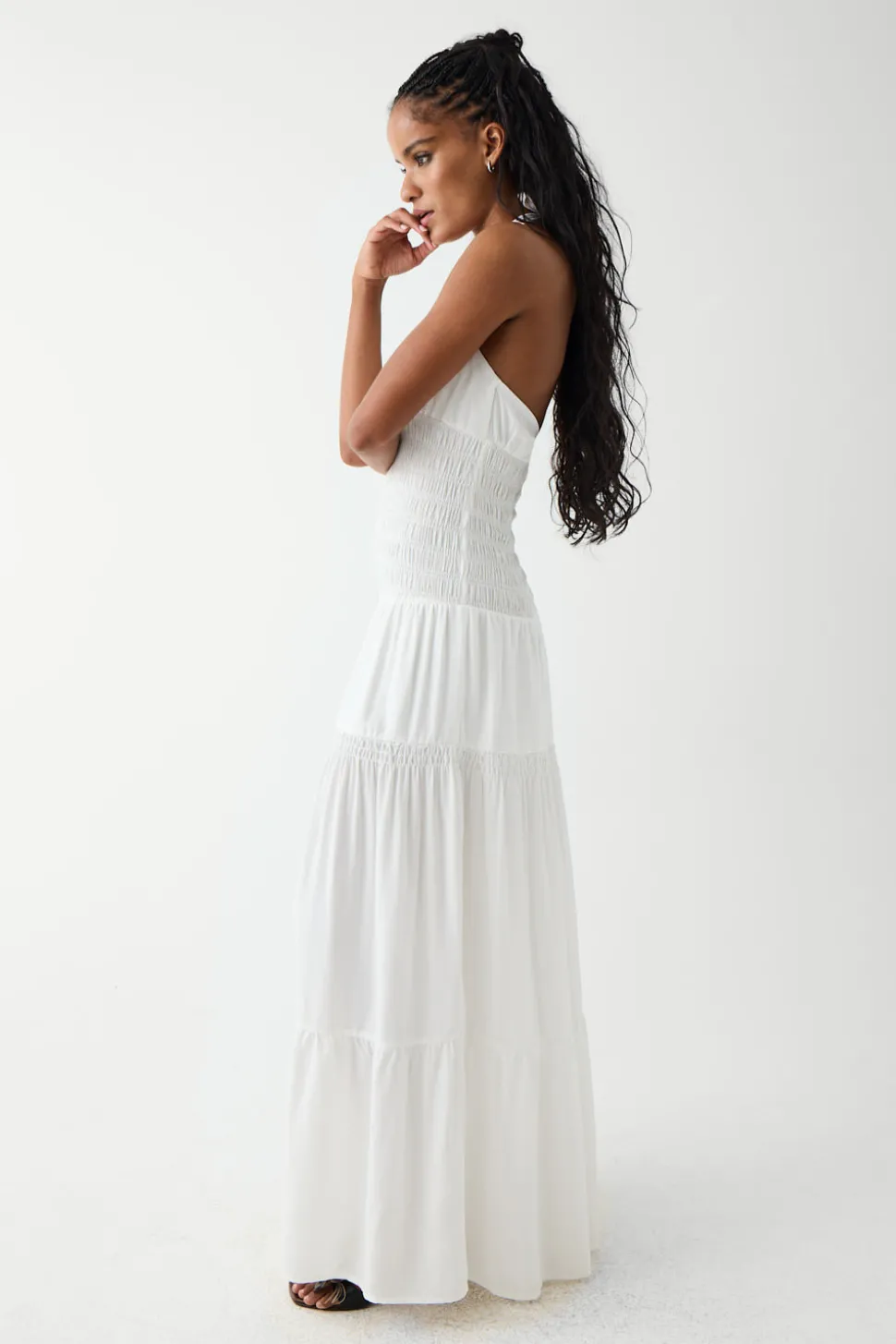 River Halter Maxi Dress