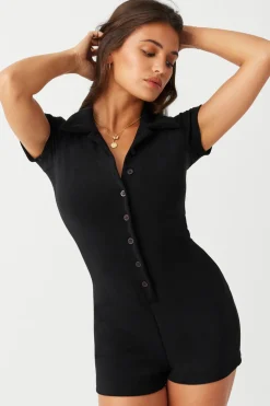 Rose Terry Romper