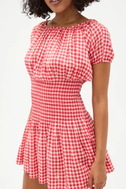 Sadie Gingham Mini Dress