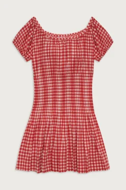 Sadie Gingham Mini Dress