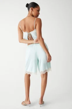 Snuggle Satin Capri Short