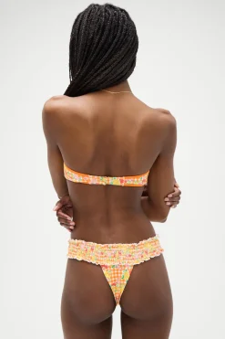 Sofia Floral Micro Bikini Bottom