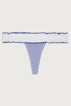 Sofia Striped Micro Bikini Bottom