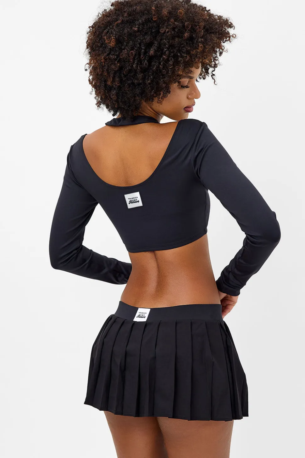 Speedy Long Sleeve Crop Top