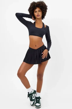 Speedy Long Sleeve Crop Top
