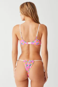 Tia Floral Skimpy Bikini Bottom