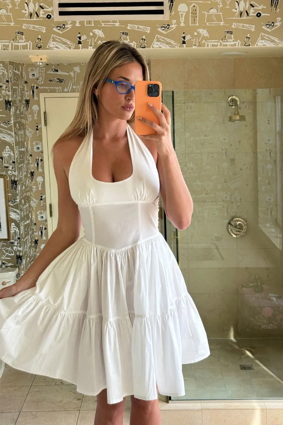 Tulsa Halter Midi Dress
