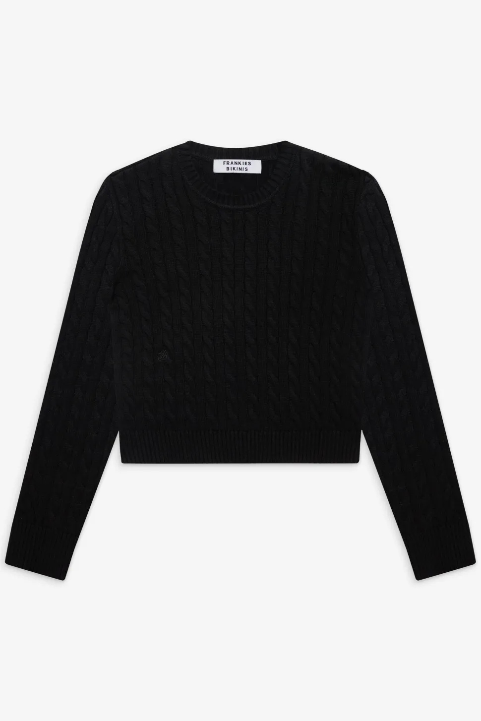 Varsity Cable Knit Sweater
