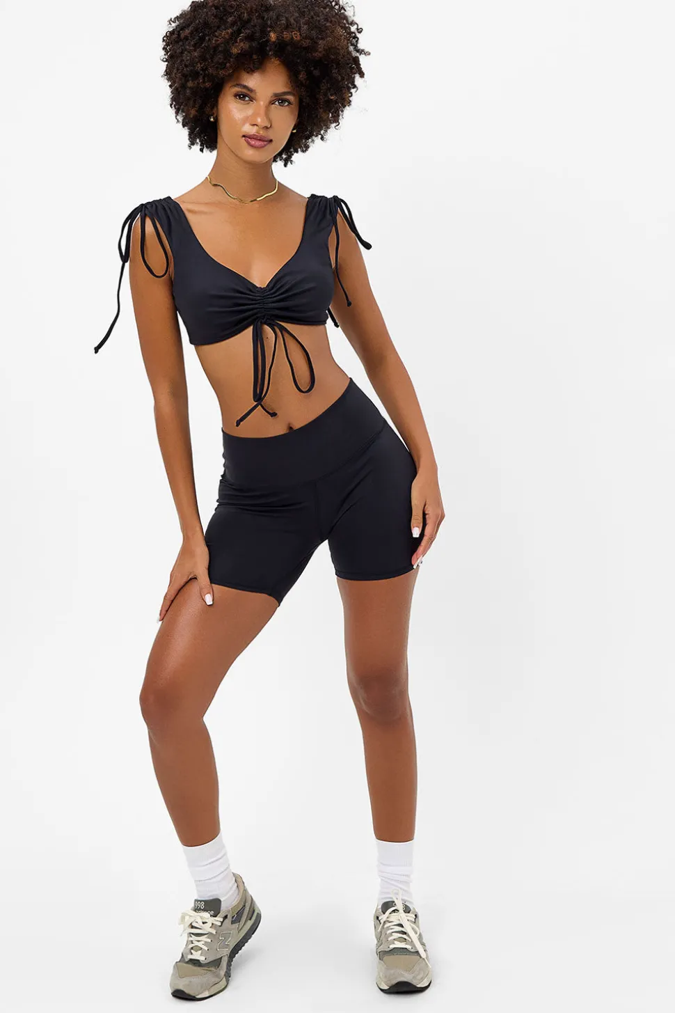Windy Ruched Crop Top