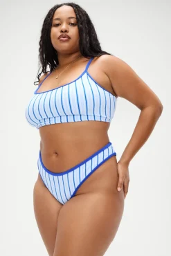 X DJERF AVENUE Bay View Bralette Bikini Top