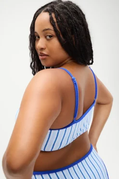 X DJERF AVENUE Bay View Bralette Bikini Top