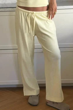 X DJERF AVENUE Terry Ankle Pants