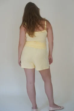 X DJERF AVENUE Terry Shorts
